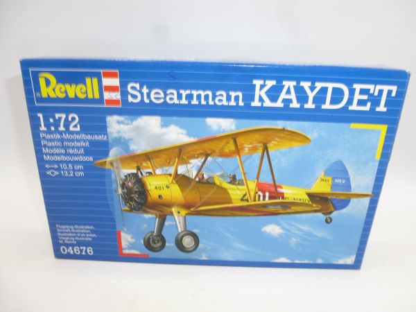 Revell 1:72 Stearman KAYDET, No. 04676 - orig. packaging
