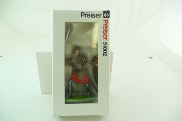 Preiser 7 cm Norman with sword, No. 51002 - orig. packing, unopened box