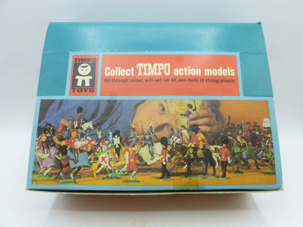 Timpo Toys Schüttkarton mit 7 Apachen zu Fuß, Nr. 923G