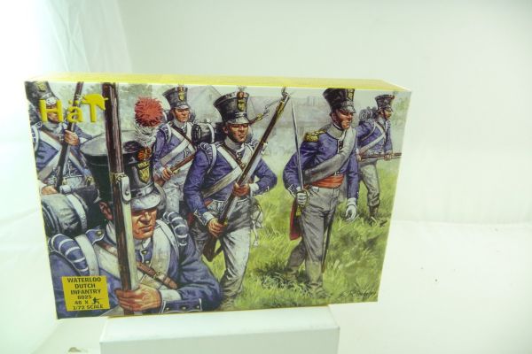 HäT 1:72 Waterloo Dutch Infantry, No. 8025 - orig. packaging, figures on cast