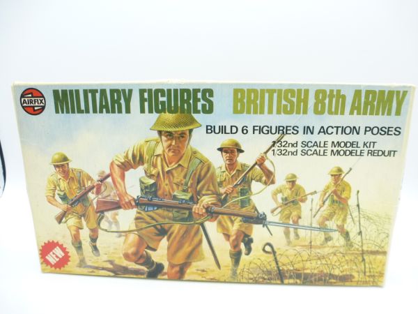Airfix 1:32 Multipose Figures: British 8th Army, Nr. 04580-3