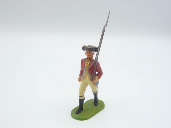 Elastolin 7 cm British Grenadiers; soldier marching, No. 9133