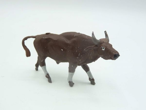 Merten Cow standing, brown, suitable for 4 cm figures