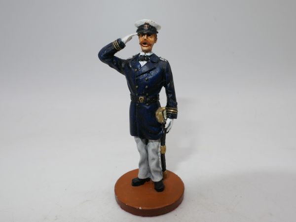 Kaiserliche Marine Kapitän grüßend (ähnlich Hachette, 6 cm)