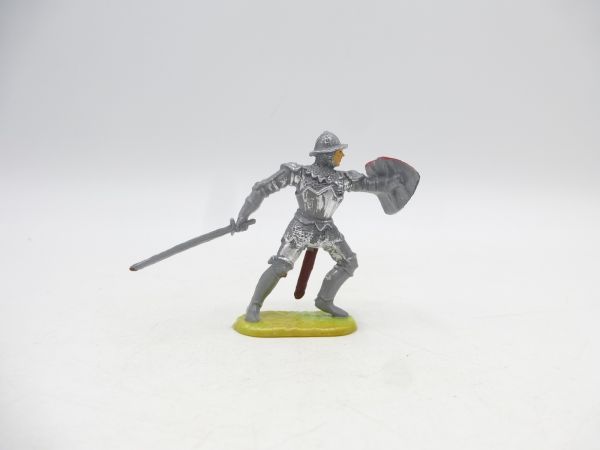Elastolin 4 cm Knight defending, No. 8940