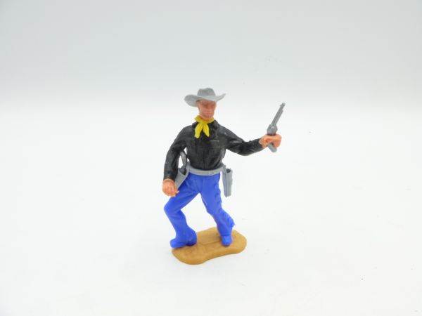 Timpo Toys Cowboy 2. Version mit Pistole - tolle Kombi, schöne Bodenplatte