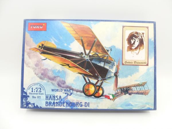 TOKO 1:72 WW I "Hansa Brandenburg DI", No. 117 - orig. packaging