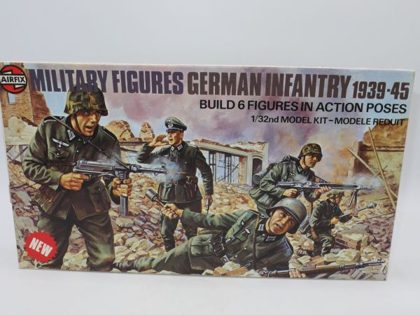 Airfix 1:32 German Inf. 1939-45 Multipose Figures, No. 3582-6