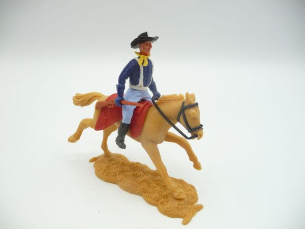 Timpo Toys Union Army Soldier riding, rifle down