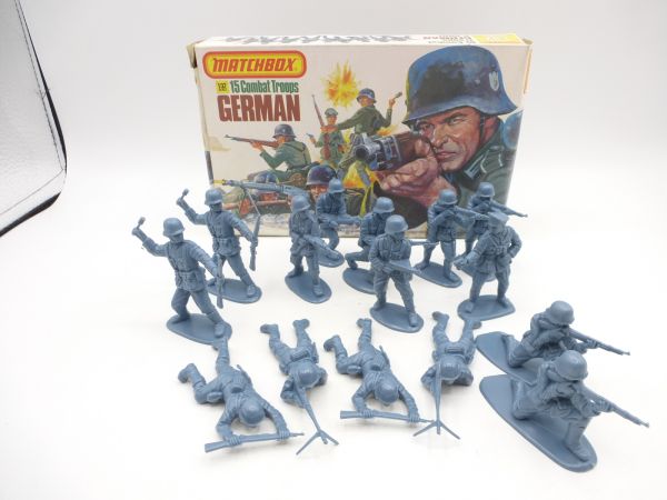Matchbox 1:32 15 Combat Troops German, No. P6001 - orig. packaging