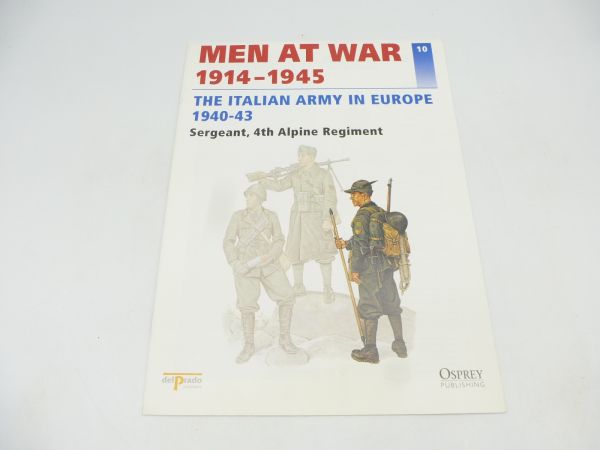 del Prado Booklet No. 10, Sergeant 4th Alpine Regiment