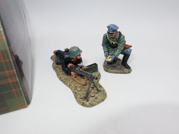 King & Country Instruction on MG42, 2 figures, WSS 190/803 - orig. packaging