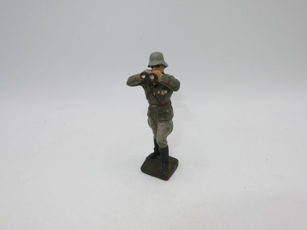 Lineol German soldier with binoculars - good condition, slightly used