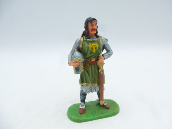 Elastolin 7 cm Knight Gawain, No. 8802 - spurs ok