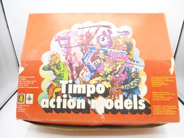 Timpo Toys Schüttbox Indianer Tipis inkl. 10 Zelte (ohne Stangen), Ref. Nr. 1005
