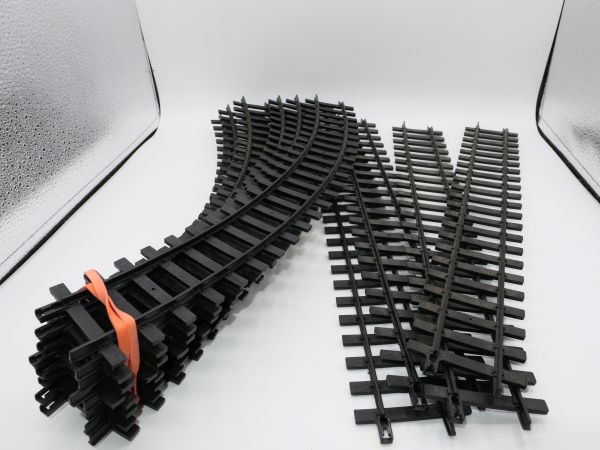 Timpo Toys Rails (8 x curved, 4 x straight) for Timpo trains