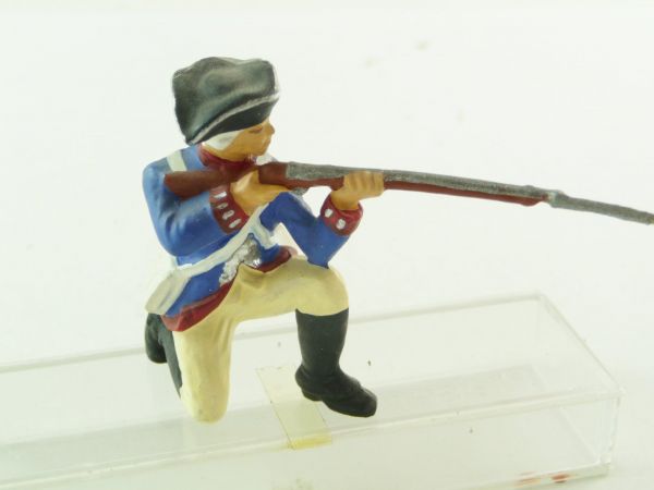 Preiser 7 cm Preußen Soldat kniend schießend, Nr. 9144 - unbespielt
