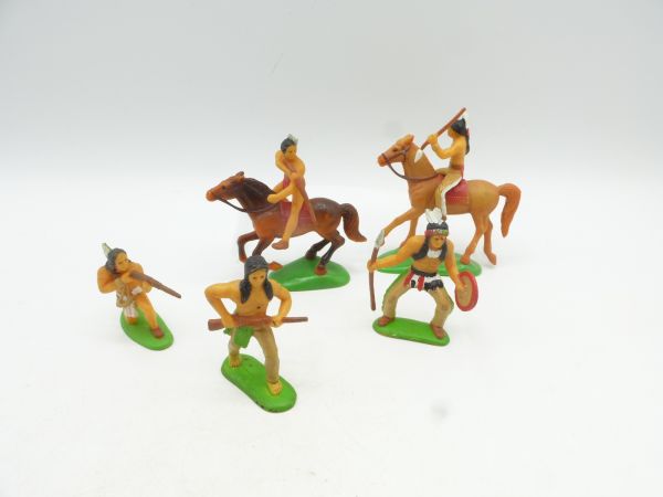 Panini Indianerset (2 Reiter, 3 Fußfiguren)