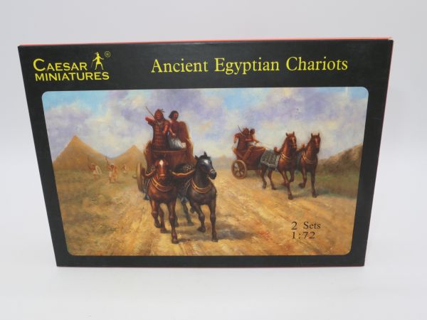 Caesar Miniatures 1:72 Ancient Egyptian Chariots, Nr. 024 - OVP, am Guss