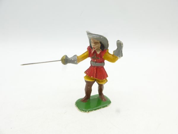 Musketierserie: D'Artagnan mit Säbel angreifend