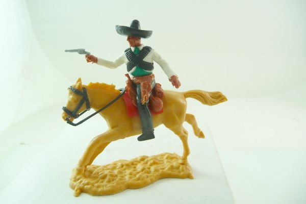 Timpo Toys Mexican riding, white/green, firing with pistol
