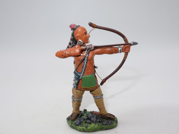Frontline French Indian War: Wood Indian standing shooting with bow