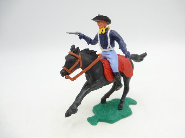 Timpo Toys Union Army Soldier 1st version riding, shooting pistol