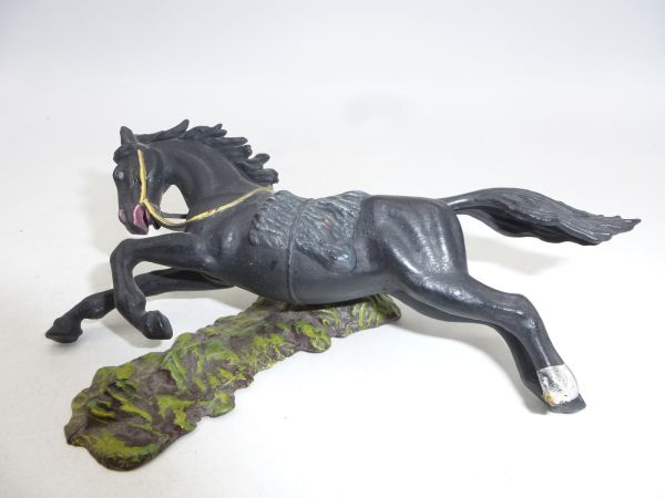 Elastolin 7 cm (beschädigt) Pferd langlaufend - Beschädigung siehe Fotos
