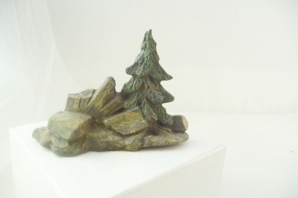Lineol Small fir diorama - used condition, see photos