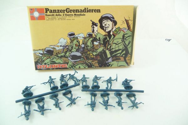 Atlantic 1:72 Mechanised infantrymen, No. 51 (16 figures on cast) - orig. packing, shop discovery