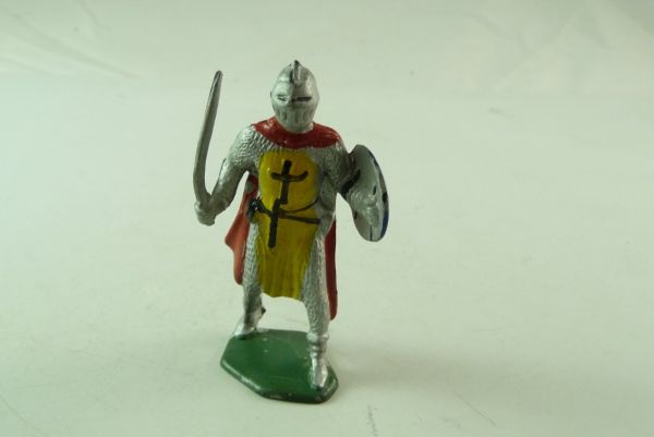 Heimo Ritter stehend mit Schwert und Schild (Weichplastik)