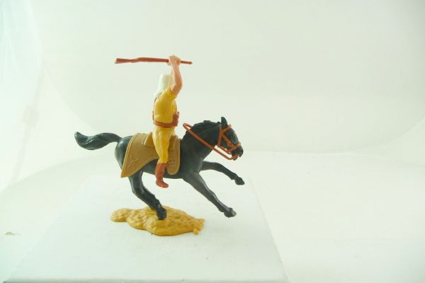Timpo Toys Foreign legionnaire riding, striking with rifle ambidextrous from above