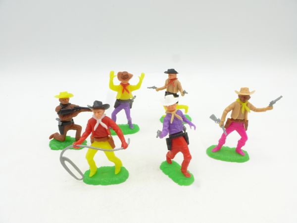 W. Germany / Jean Cowboys (6 figures) - nice set