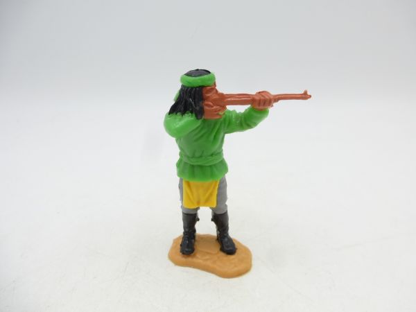 Timpo Toys Apache (neongrün), Gewehr schießend