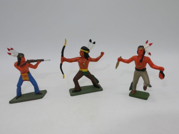 Starlux Gruppe Indianer (3 Figuren)