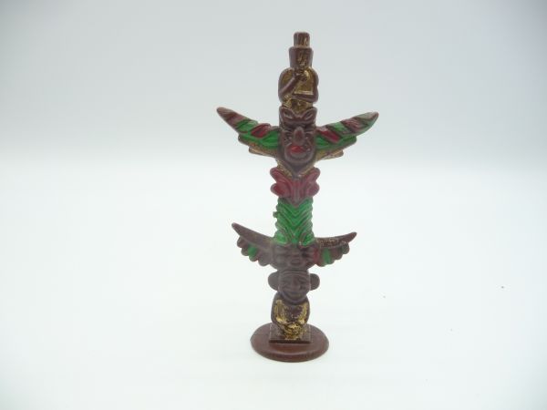 Torture pole brown with gold/red/green