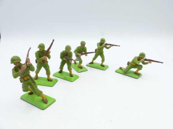 Britains Deetail American soldiers (6 figures) - nice set, brand new