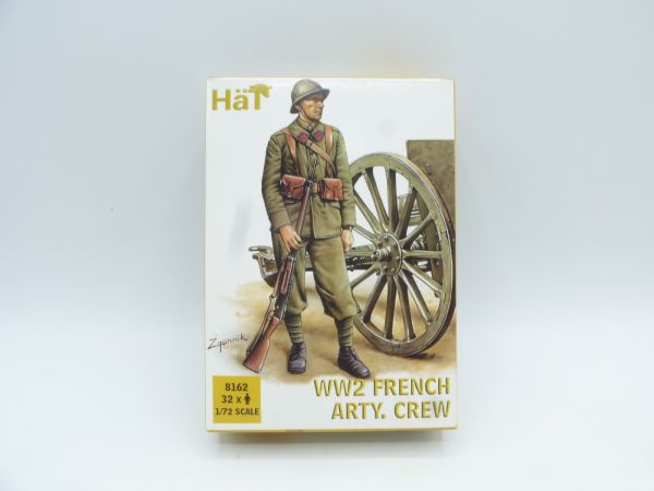 HäT 1:72 WW II French Artillery Crew, Nr. 9162 - OVP, am Guss