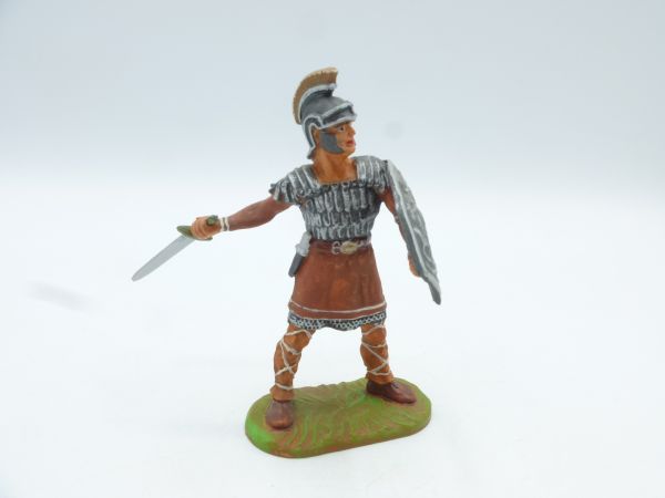 Umbau 7 cm Römischer Soldat mit Schwert ausholend mit Schild