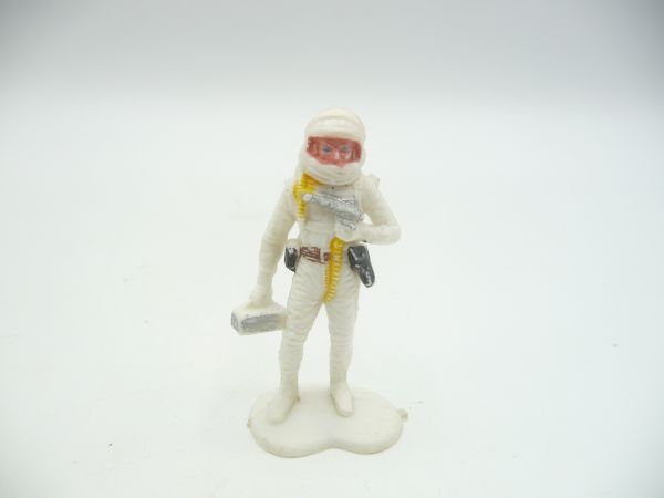 Astronaut with suitcase + pistol, 6 cm (made in HK)