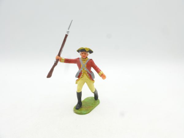 Elastolin 7 cm Britische Grenadiere: Soldat mit Gewehr vorgehend