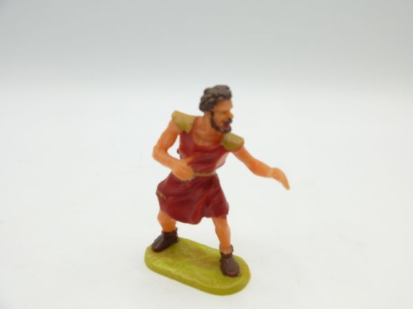 Elastolin 4 cm Man for well, No. 9656 - in rare red painting