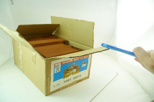 Plasty Rare Fort Davis, No. 4709 - very rare orig. packaging, complete