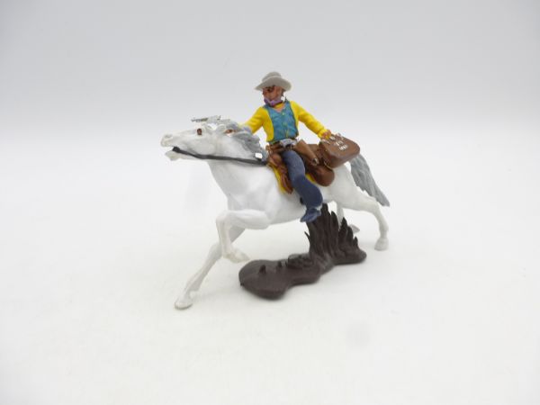 Britains Swoppets Bank robber riding with pistol + money bag