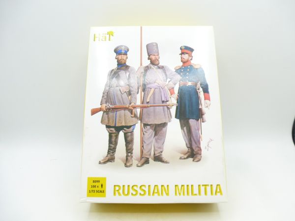 HäT 1:72 Napoleonic Russian Militia, No. 8099 - orig. packaging, on cast