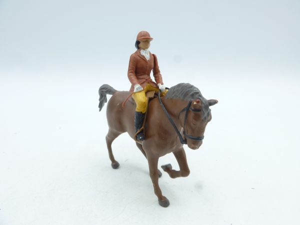 Britains Swoppets Rider with brown horse - great horse