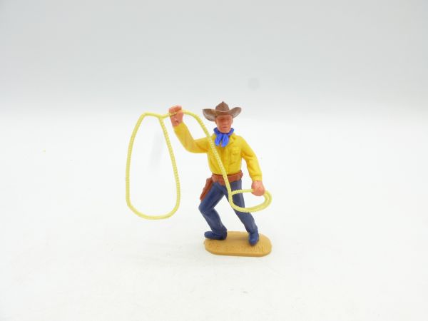 Timpo Toys Cowboy 2. Version stehend mit Lasso