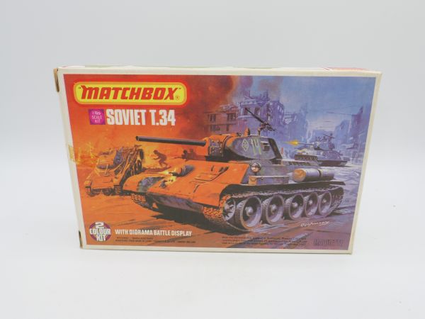 Matchbox 1:76 Soviet T.34/76c PK82 - OVP, am Guss, unbespielt