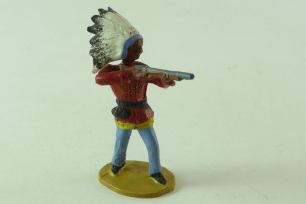 Merten Indian, firing with rifle - brand new