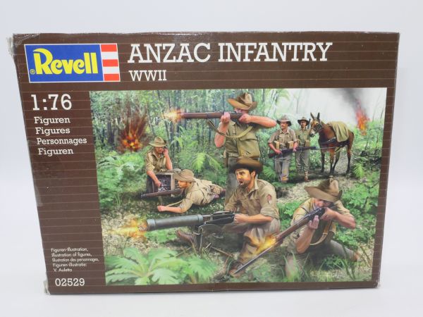 Revell 1:76 Anzac Infantry WW II - orig. packaging, sealed box